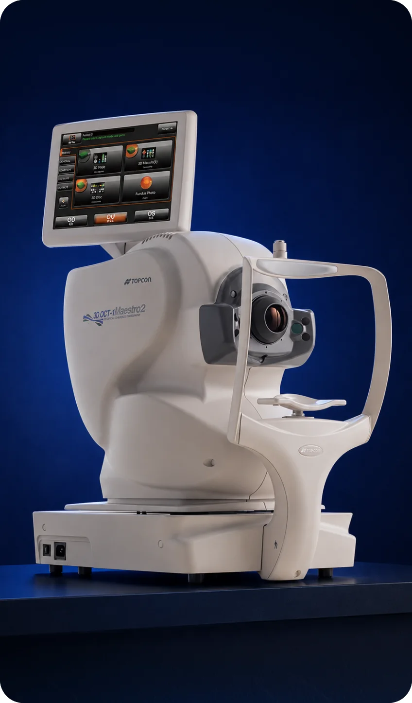 Tomógrafo de coerência óptica Topcon